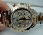 Replica Rolex Daytona Watch 2-Tone Gray Dial Automatic Movement 40mm